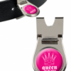 Queen of the Green Ballmarker mit magnetischem Beltclip